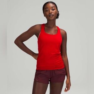 New Lululemon Swiftly Tech Racerback Tank Top 2.0
Dark Red size 2
